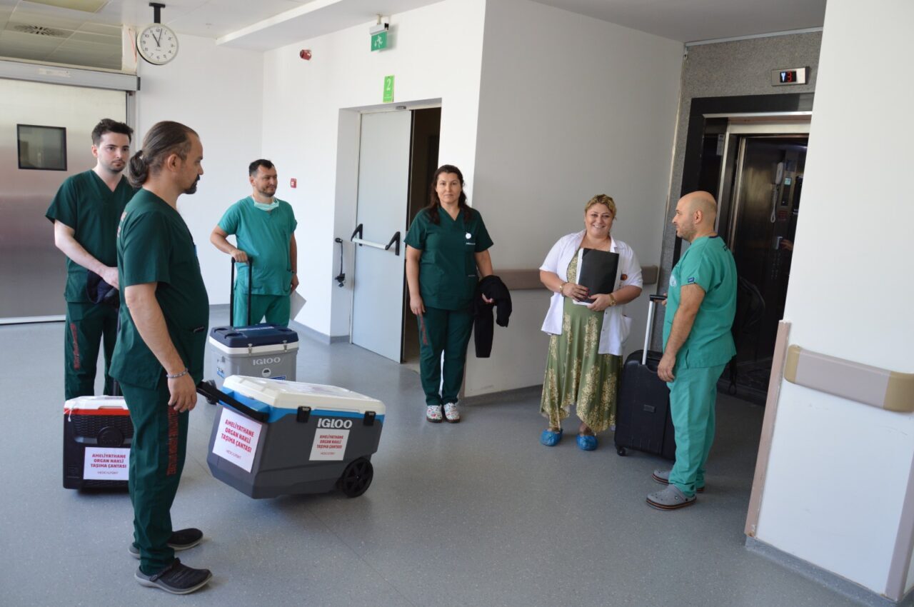 UŞAK (AA) – Uşak'ta tedavi gördüğü hastanede beyin ölümü gerçekleşen