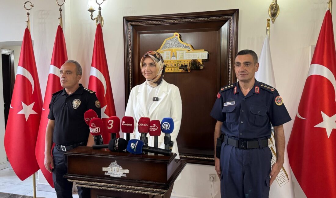 AFYONKARAHİSAR (AA) – Afyonkarahisar Valisi Kübra Güran Yiğitbaşı, aylık basın