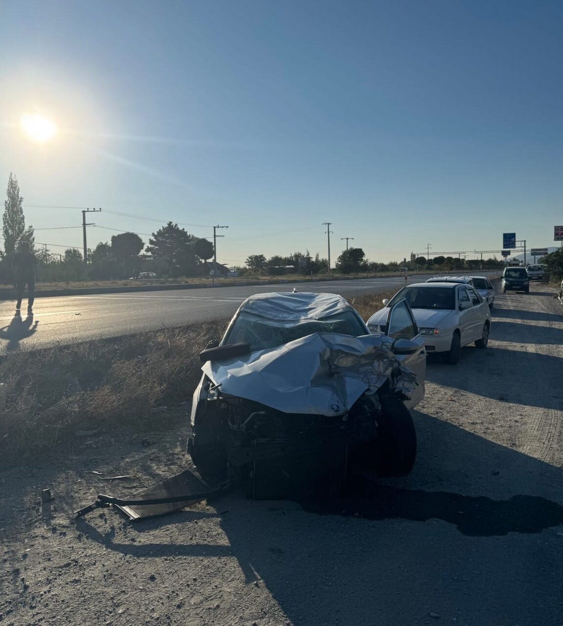 AFYONKARAHİSAR (AA) – Afyonkarahisar'ın Sultandağı ilçesinde otomobille çarpışan traktörün sürücüsü