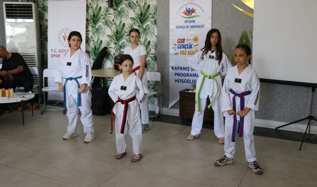 AYDIN (AA) – Aydın Gençlik ve Spor İl Müdürlüğüne bağlı