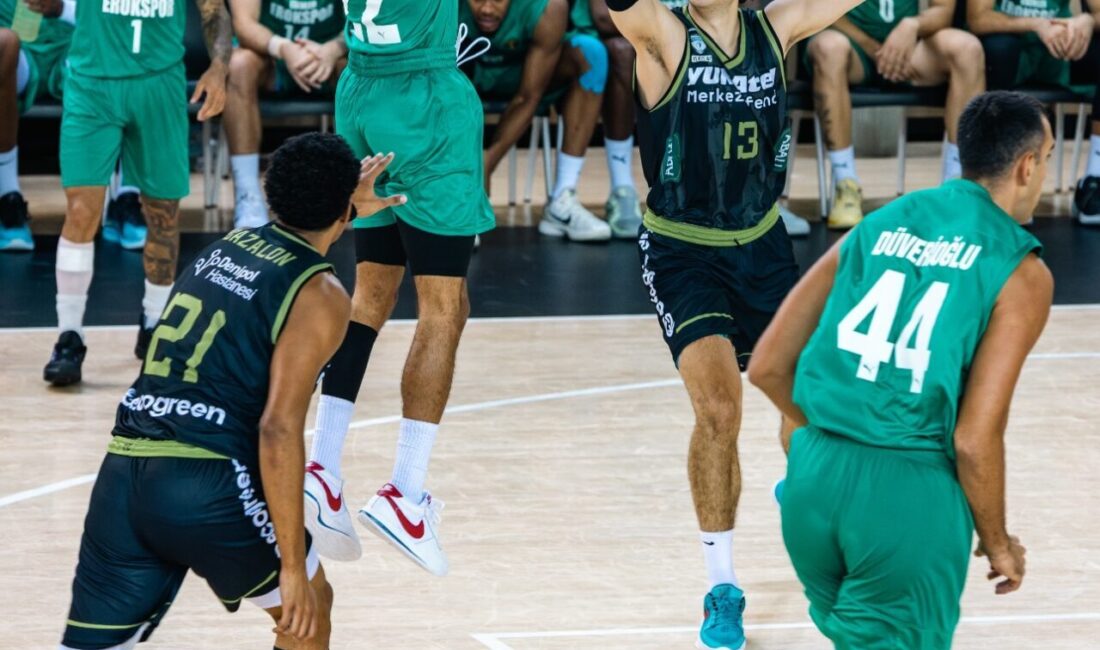 - Yukatel Merkezefendi Belediyesi Basket: 68 - Esenler Erokspor: 81