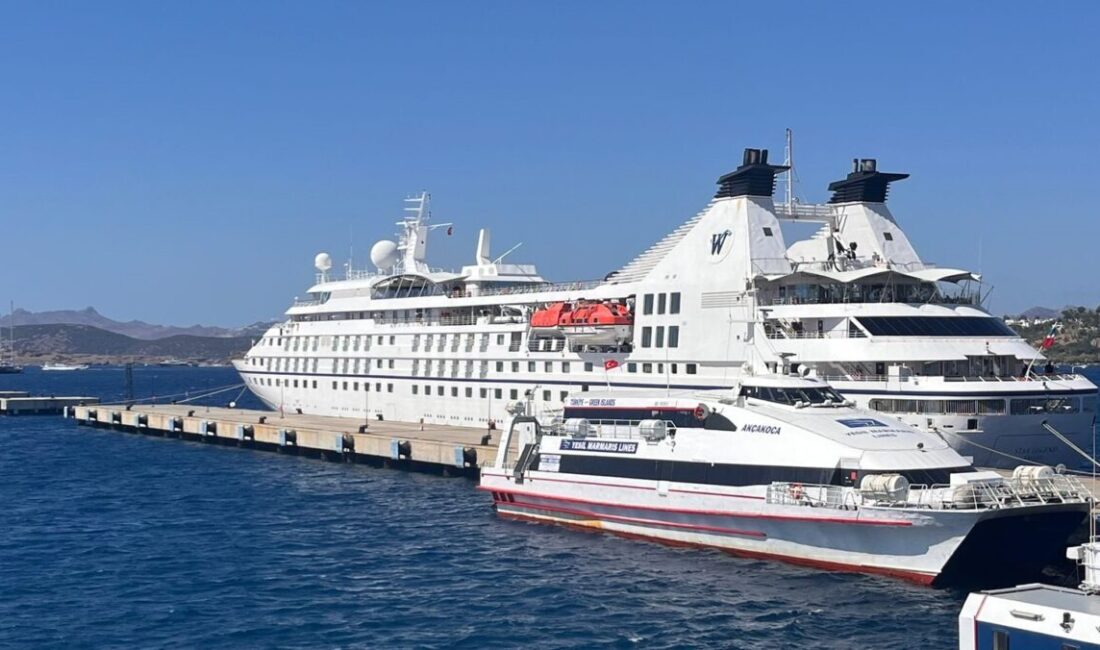 MUĞLA (AA) – Muğla'nın Bodrum ilçesine, "Star Legend" isimli kruvaziyerle