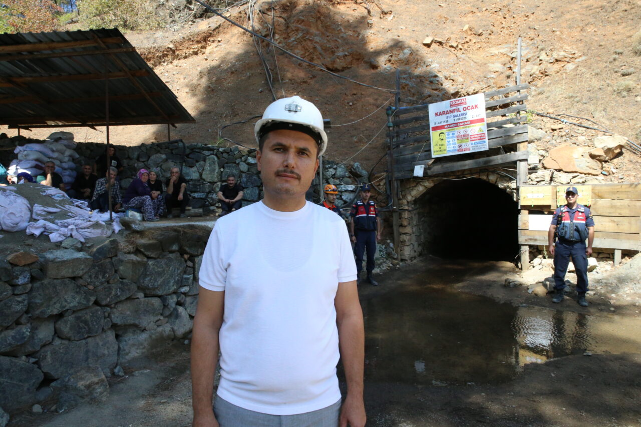 DENİZLİ (AA) – Denizli'nin Acıpayam ilçesindeki madende dün meydana gelen