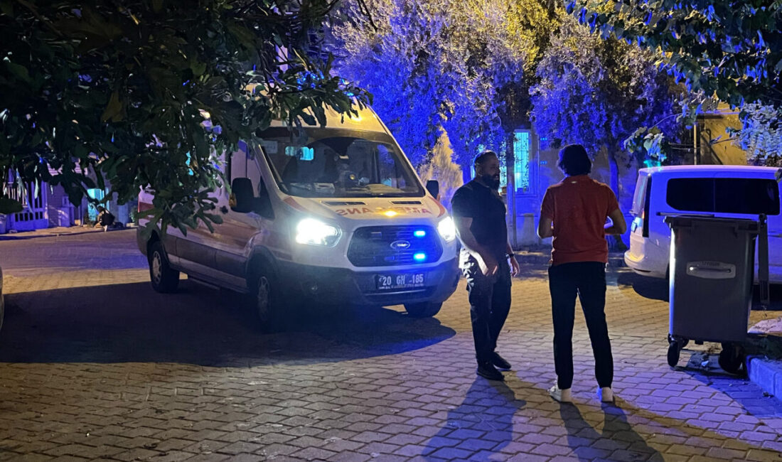 DENİZLİ (AA) – Denizli'nin Pamukkale ilçesinde parkta çıkan bıçaklı kavgada