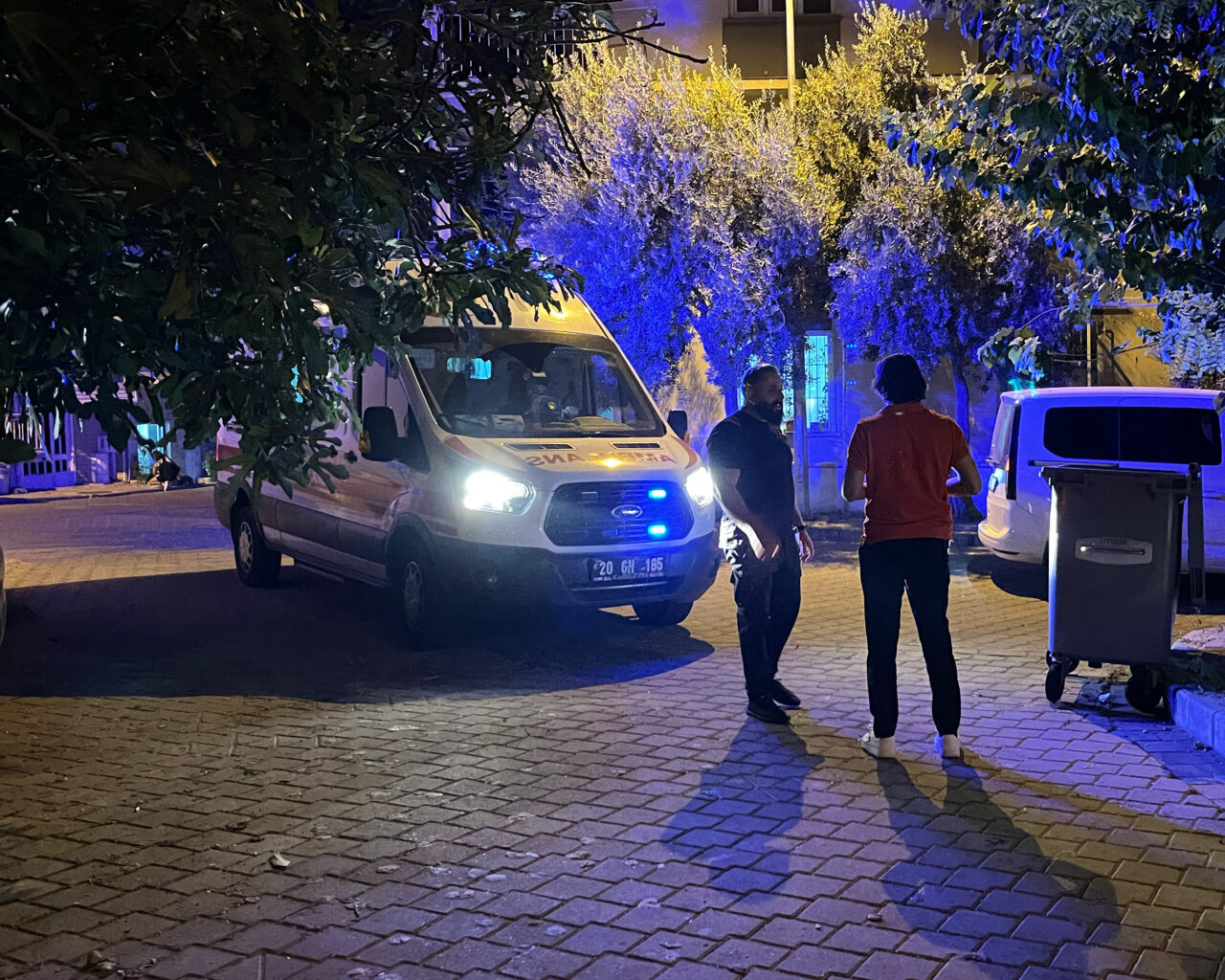 DENİZLİ (AA) – Denizli'nin Pamukkale ilçesinde parkta çıkan bıçaklı kavgada