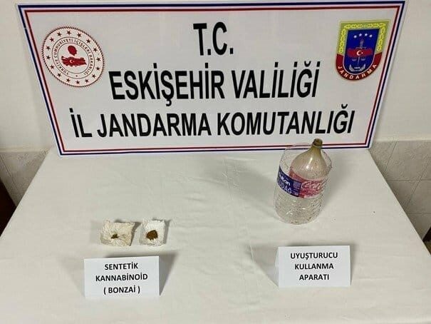 Eskişehir’e uyuşturucu madde getirileceği bilgisi üzerine harekete geçen jandarma ekiplerince