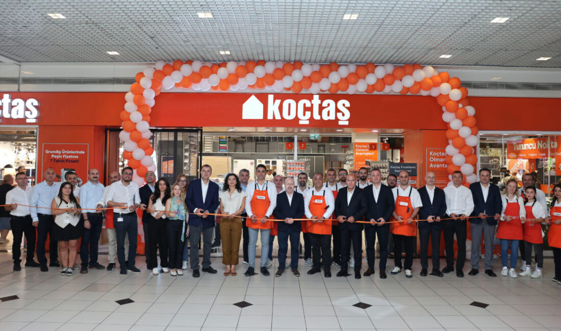 İSTANBUL (AA) – Koçtaş, İstanbul'daki Şişli Cevahir Alışveriş Merkezi'nde (AVM)