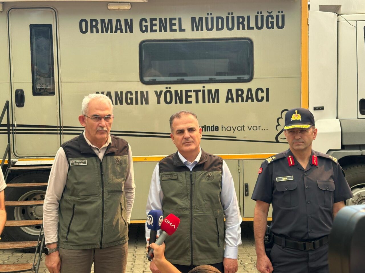 - "(Köyceğiz yangını) Arazinin bazı kısımlarının çok sarp ve engebeli