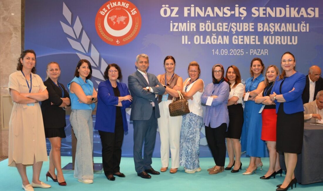 İZMİR (AA) – Öz Finans-İş Sendikası İzmir Bölge Başkanlığının 2.
