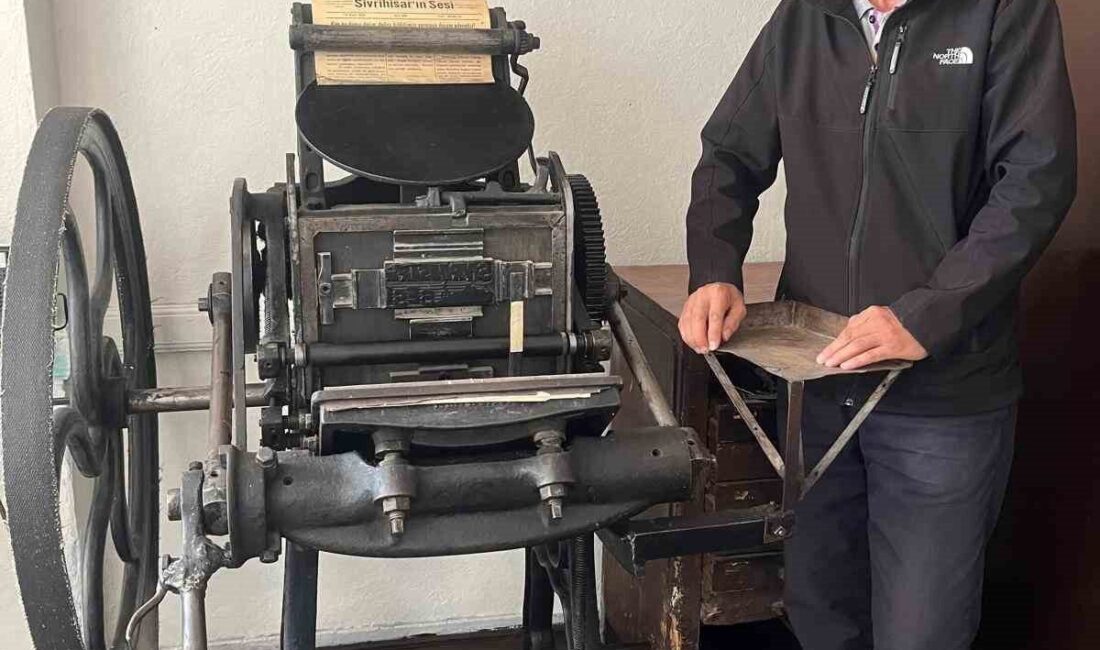 Eskişehir’in Sivrihisar ilçesinde matbaacı ve gazeteci olan Oğuz Ekici’nin işyerinde