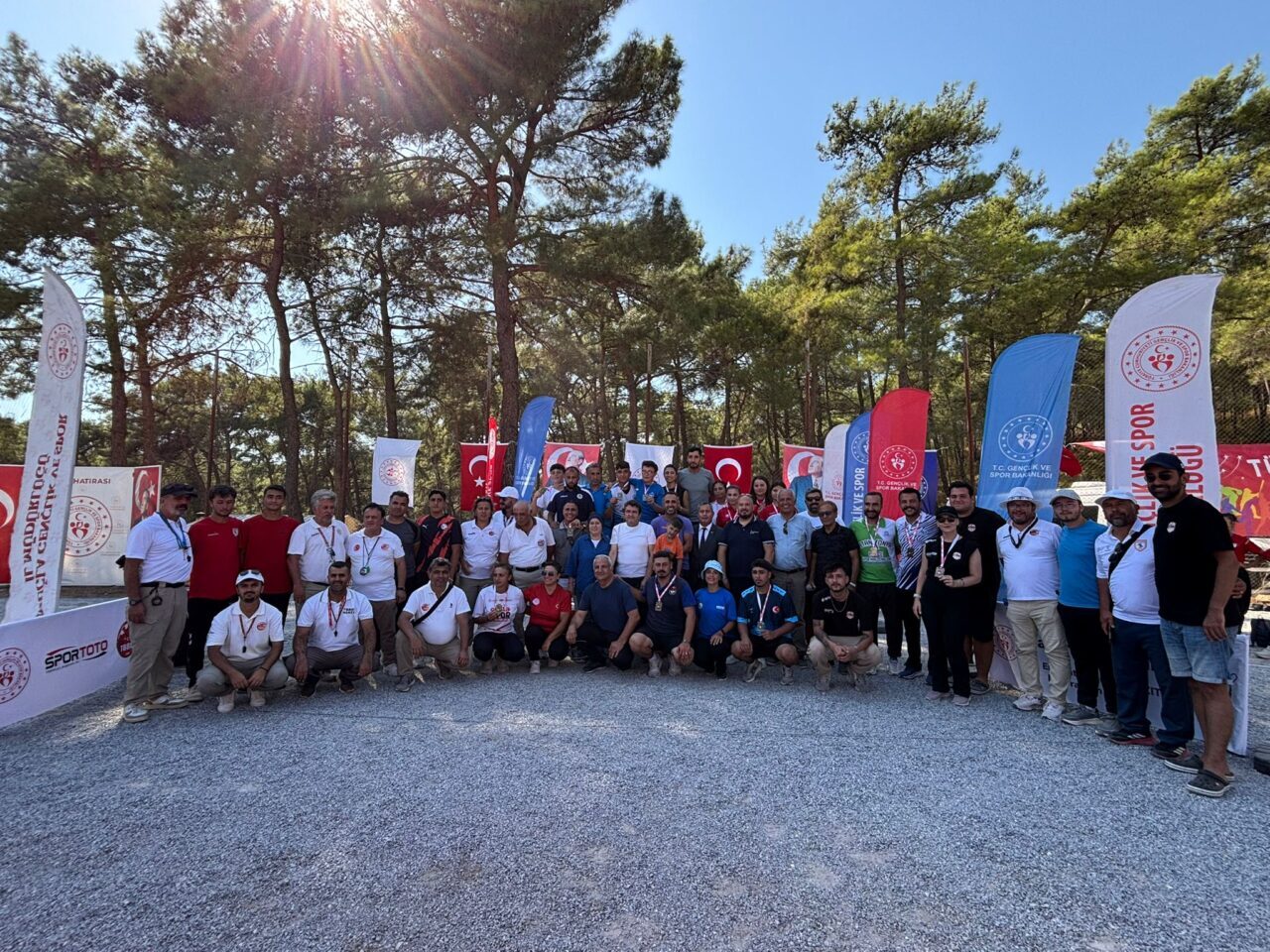 MUĞLA (AA) – Muğla'nın Ula İlçesi'nde düzenlenen Türkiye Petank Şampiyonası