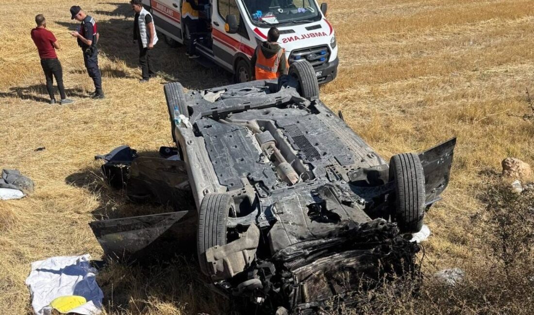 UŞAK (AA) – Uşak'ta otomobilin devrilmesi sonucu 2 kişi yaralandı.