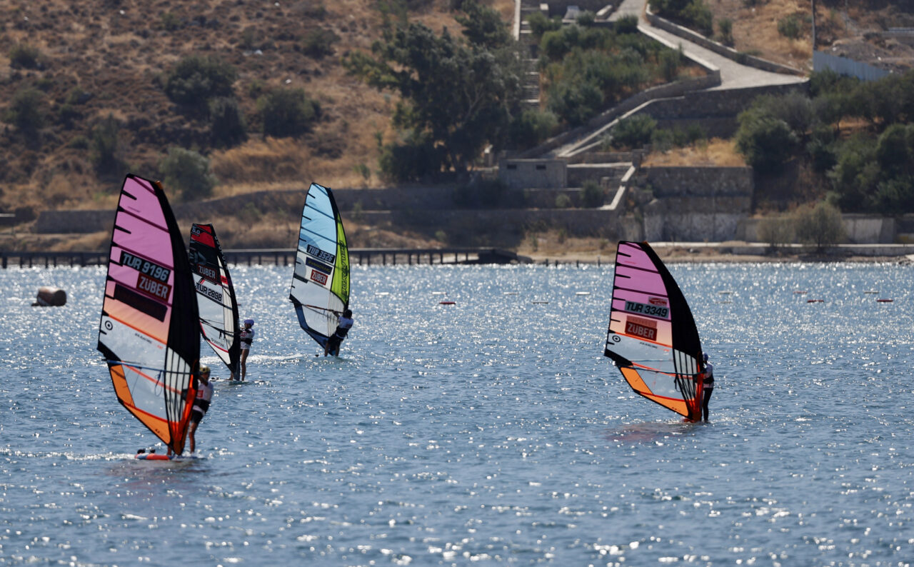 MUĞLA (AA) – Züber TYF Windsurf Türkiye Ligi Şampiyonası 3.
