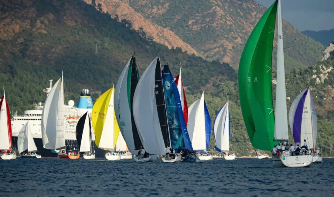 - Muğla'nın Marmaris ilçesinde düzenlenen 21 ülkeden 113 yelkenli yat