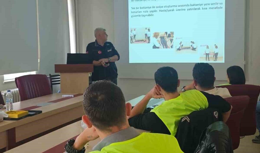Eskişehir İl Afet ve Acil Durumu Müdürlüğü (AFAD) ekipleri tarafından