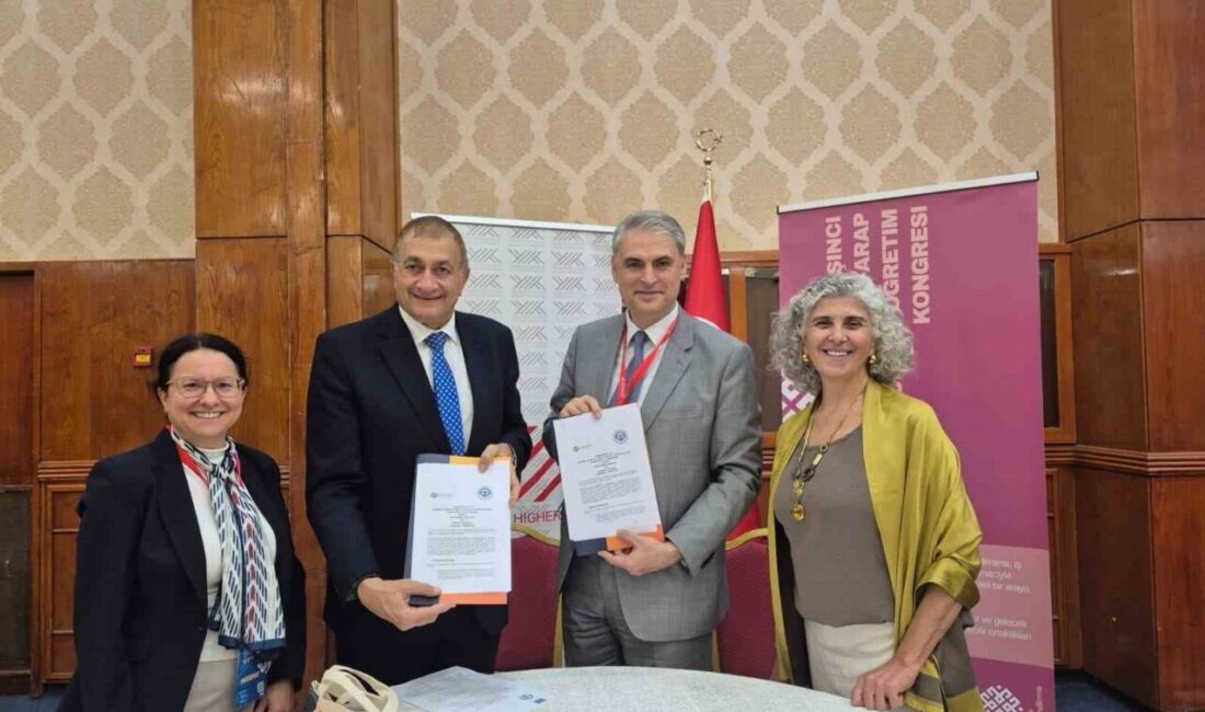 Eskişehir Anadolu Üniversitesi heyeti, ’5. Türk-Arap Üniversiteleri Rektörleri’ Kongresi çerçevesinde