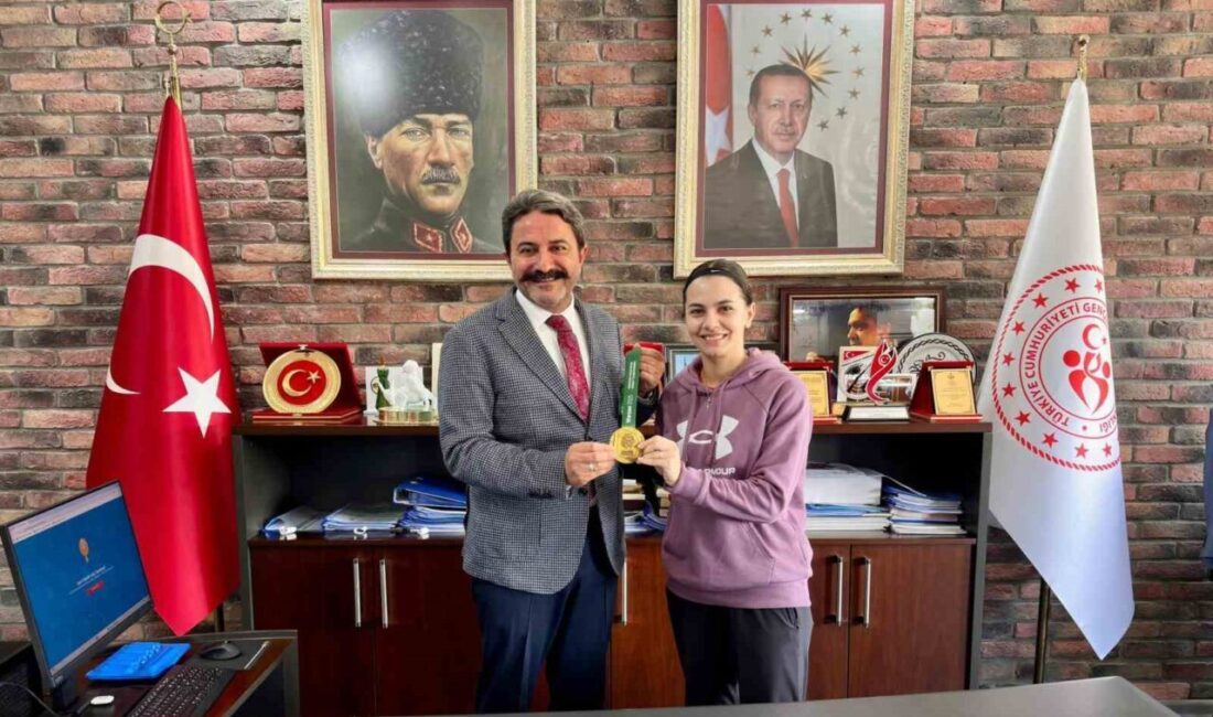 Taekwondo branşında Avrupa Şampiyonu olan Gülsena Karakuyulu Ertunç, Eskişehir Gençlik