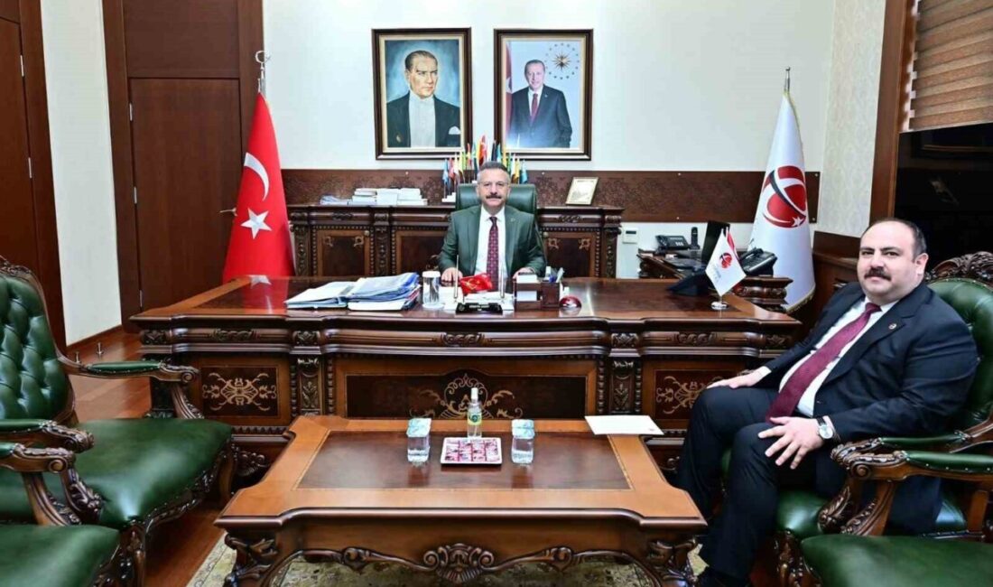 İnönü Belediye Başkanı Serhat Hamamcı, ziyaret ettiği Eskişehir Valisi Hüseyin