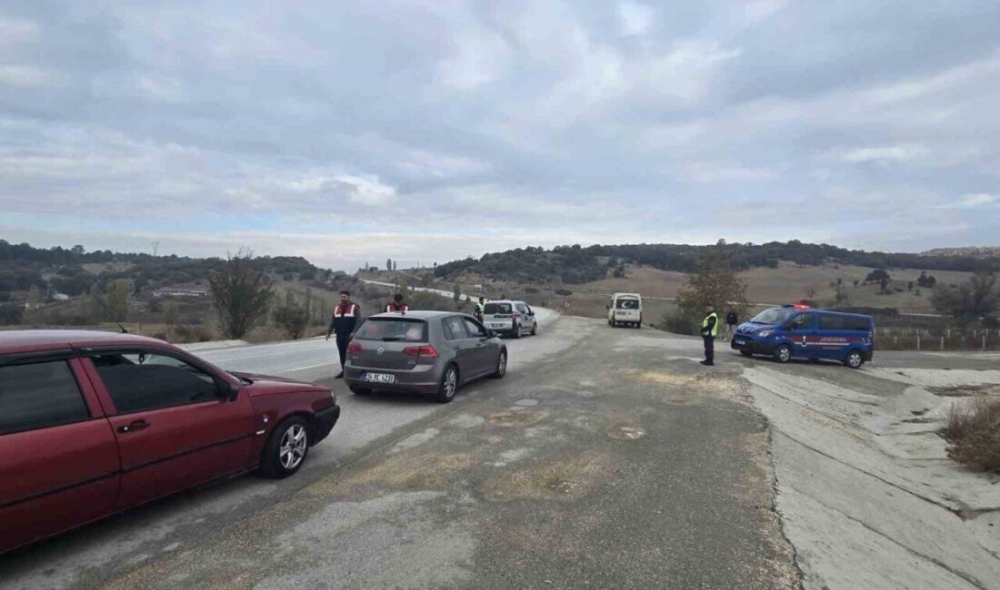 Bilecik İl Jandarma Komutanlığı tarafından sürdürülen Huzur ve Güven uygulamasında