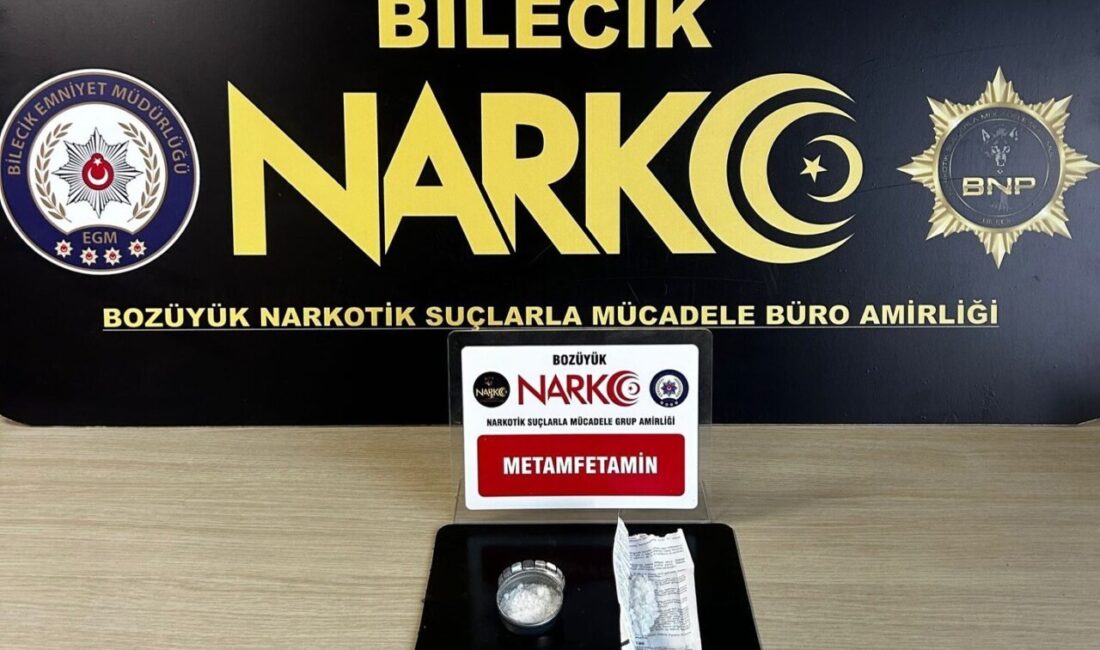 Bilecik İl Emniyet Müdürlüğü Narkotik Suçlarla Mücadele Şube Müdürlüğünce şüphelilere