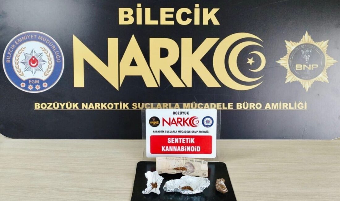 Bilecik’te polis ekiplerince düzenlenen uyuşturucu operasyonunda 2 kişi gözaltına alındı.