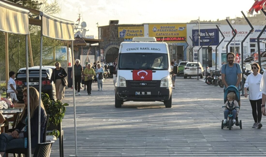 MUĞLA (AA) – Muğla'nın Bodrum ilçesindeki Çelebi Adası önlerinde erkek