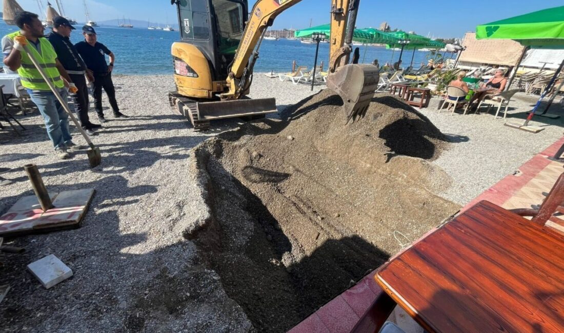 MUĞLA (AA) – Bodrum Belediyesi ekipleri, Meteoroloji Genel Müdürlüğü tarafından