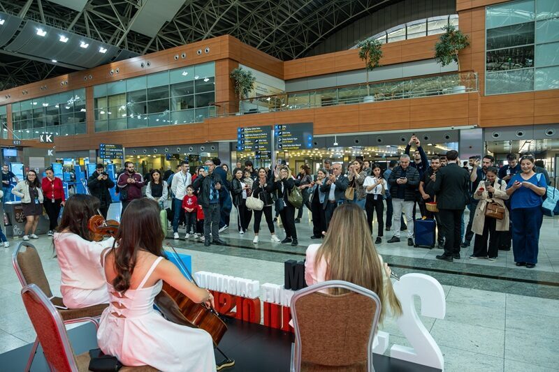 İSTANBUL (AA) – İstanbul Sabiha Gökçen Havalimanı'nda, Türkiye Cumhuriyeti'nin 102.