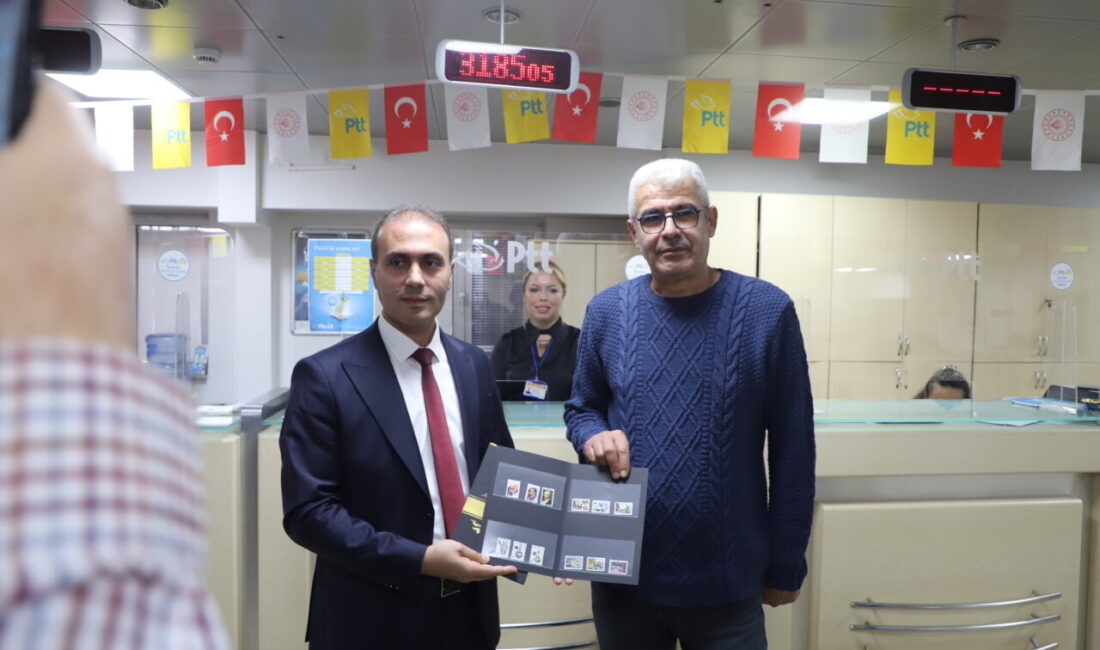 DENİZLİ (AA) – Denizli'de, PTT'nin 185. kuruluş yıl dönümü dolayısıyla