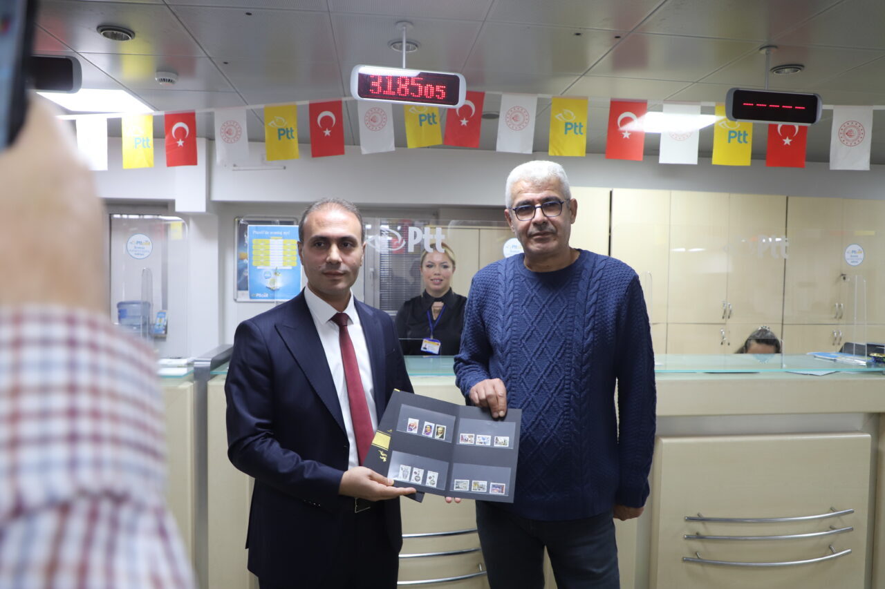DENİZLİ (AA) – Denizli'de, PTT'nin 185. kuruluş yıl dönümü dolayısıyla