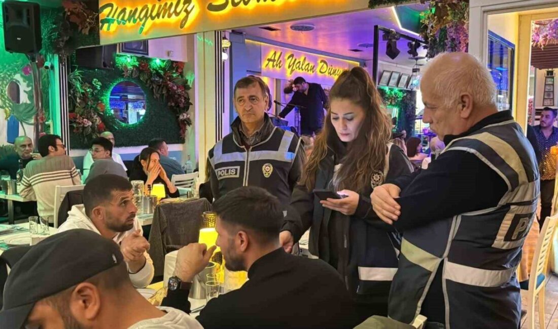 Eskişehir’de gerçekleştirilen geniş çaplı asayiş uygulamasında polis ekiplerince binlerce kişinin