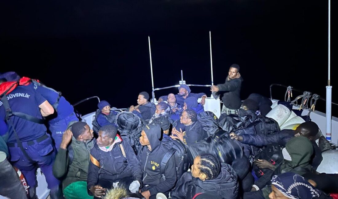 MUĞLA (AA) – Muğla'nın Fethiye ilçesi açıklarında 46 düzensiz göçmen