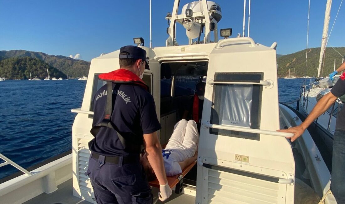 MUĞLA (AA) – Muğla'nın Fethiye ilçesi açıklarında ticari yatta yaralanan