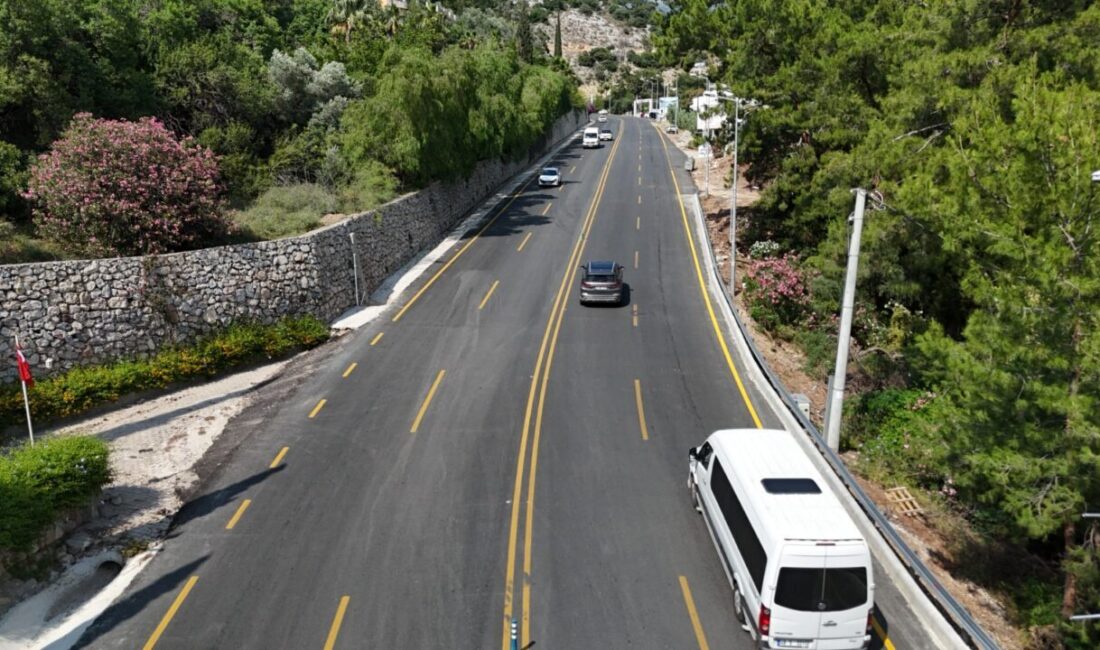 MUĞLA (AA) – Muğla'da, Fethiye Ölüdeniz yolunda gerçekleştirilen 328 milyon