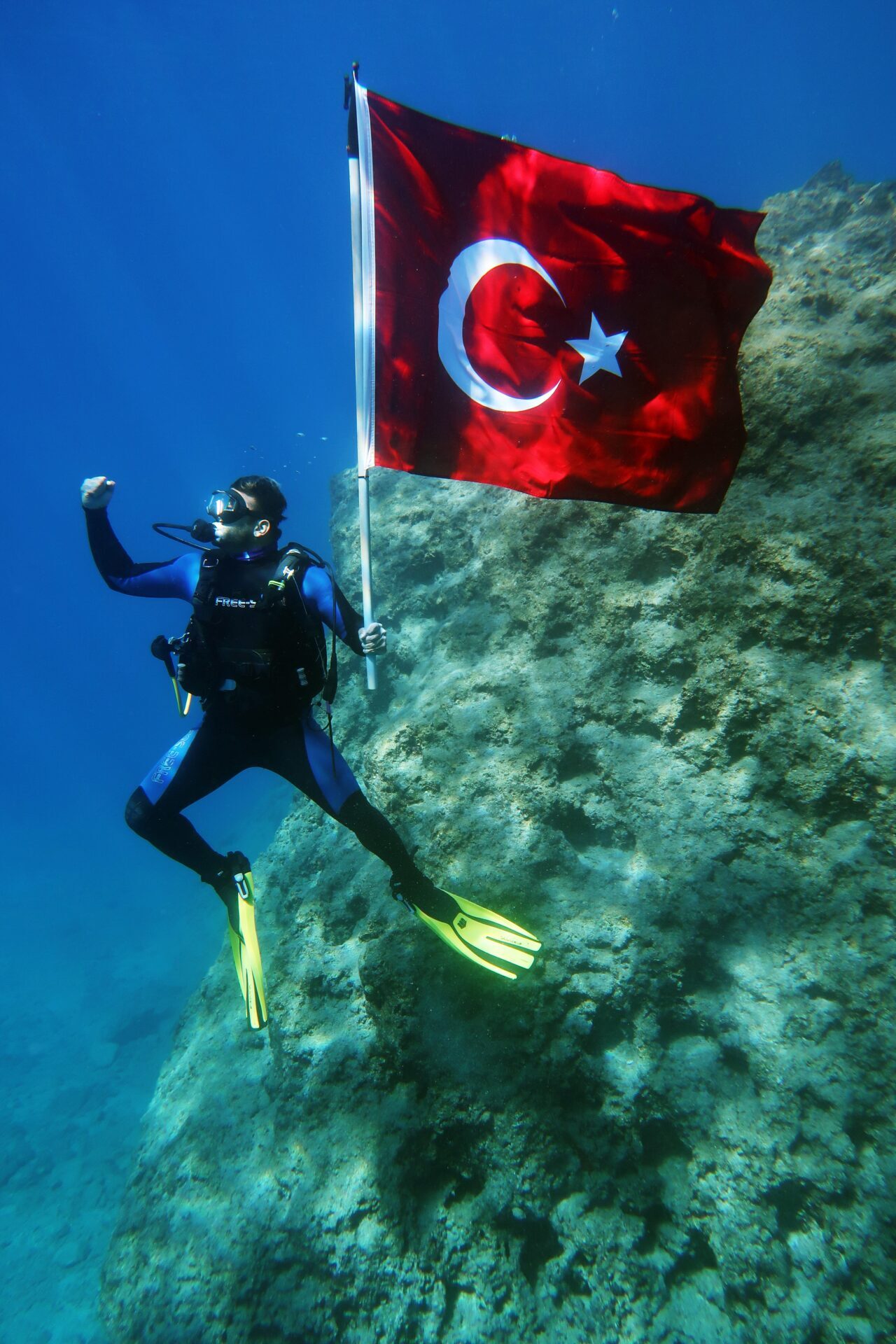 MUĞLA (AA) – Muğla'nın Fethiye ilçesinde, 29 Ekim Cumhuriyet Bayramı