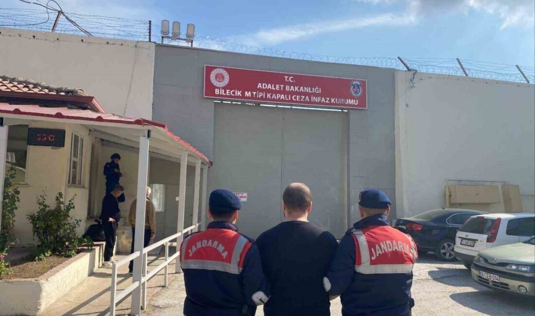 Bilecik İl Jandarma Komutanlığı ekiplerince hakkında kesinleşmiş hapis cezası bulunan