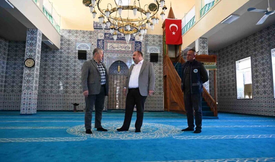 İnönü Belediyesi, hayırseverler ve mahalle halkının katkılarıyla yerden ısıtma sistemine