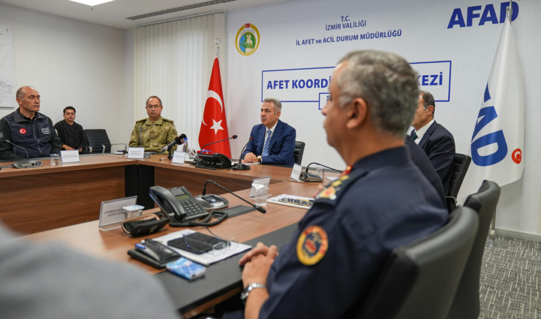 İZMİR (AA) – İzmir'de, Manisa merkezli 6,6 büyüklüğündeki deprem senaryosuna