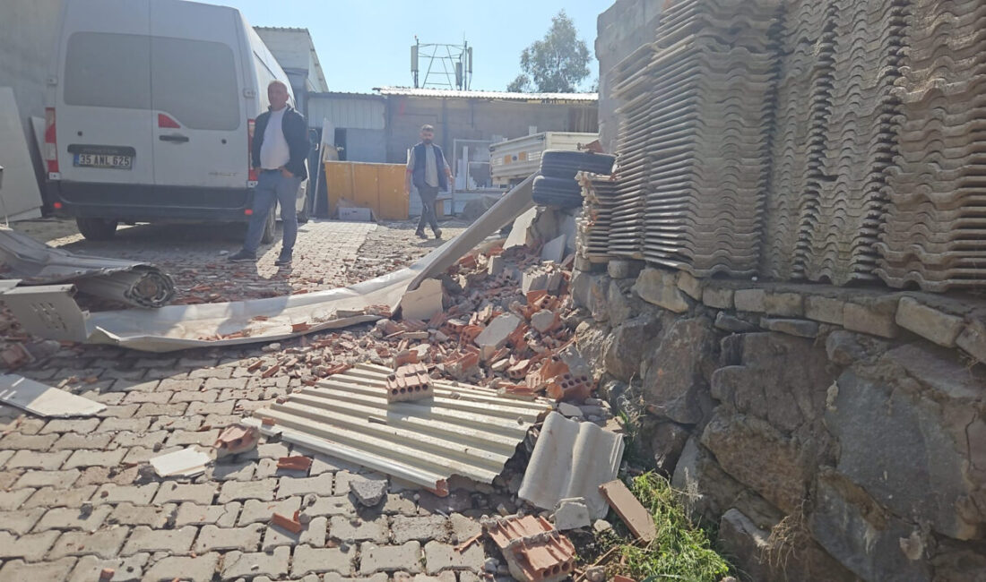 - Ev ve evin yanındaki 2 işletmede zarar oluştu