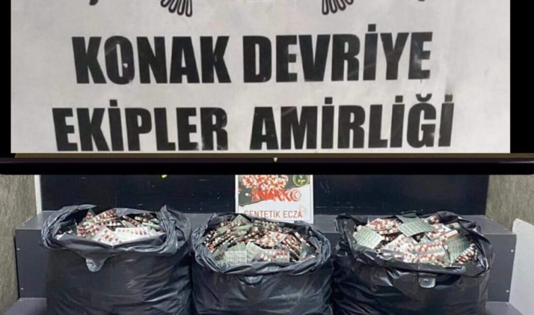 İZMİR (AA) – İzmir'in Konak ilçesinde evinde 42 bin 500