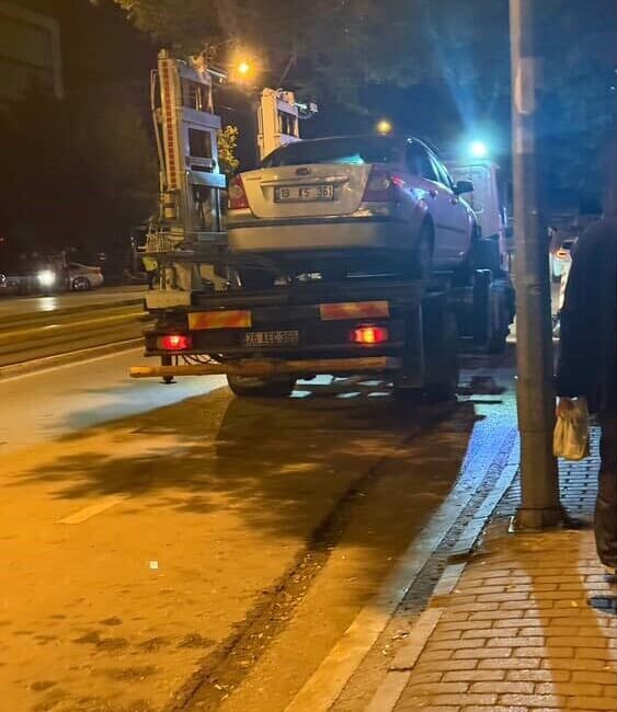 Eskişehir’de ihbar üzerine polis ekiplerince korsan taşımacılık yaptığı tespit edilen