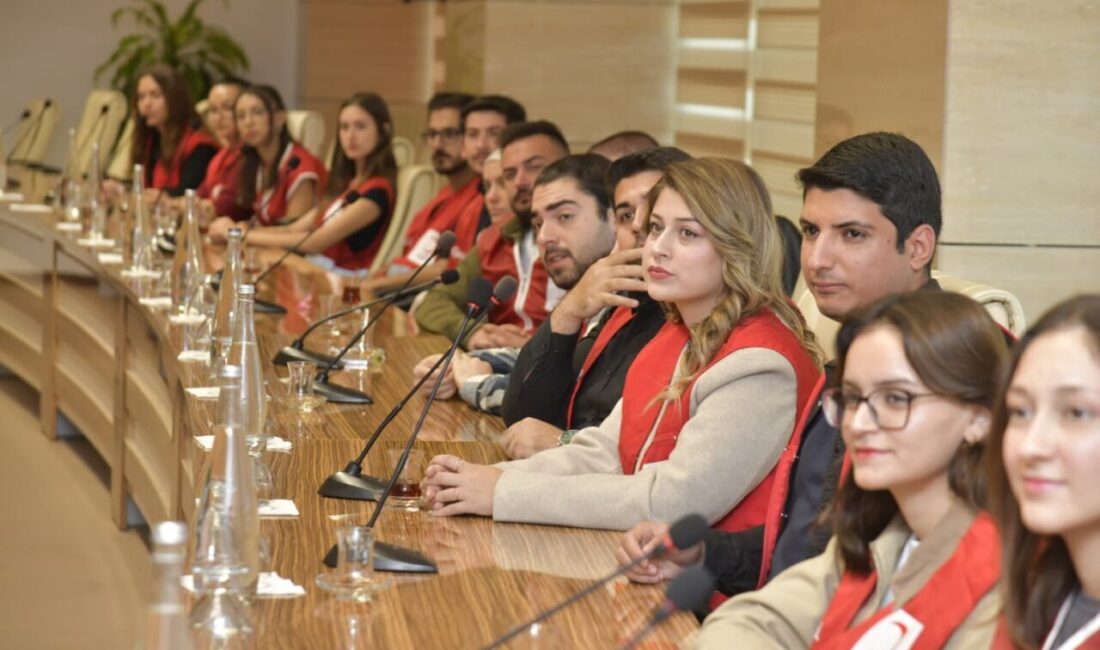 MUĞLA (AA) – Muğla Genç Kızılay İl Yönetim Kurulu, Muğla