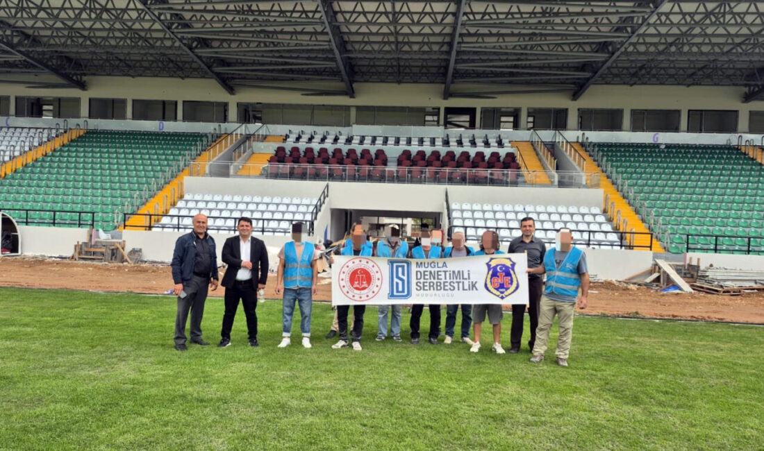 MUĞLA (AA) – Muğla'nın Menteşe ilçesinde denetimli serbestlik uygulamasından yararlanan