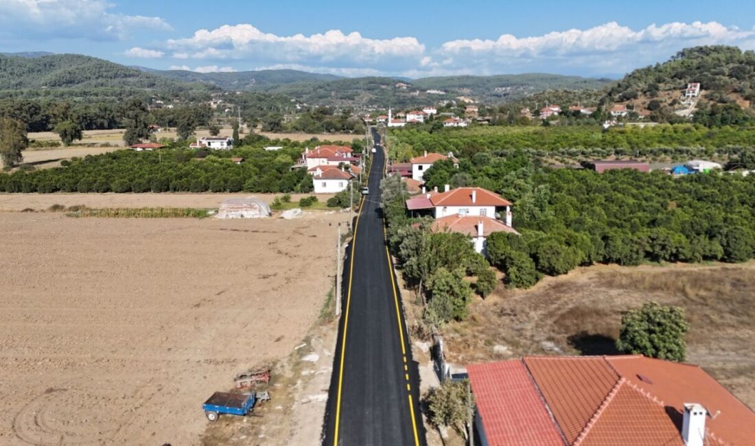 MUĞLA (AA) – Muğla Büyükşehir Belediyesince, Ula ilçesinde Şirinköy-Çıtlık güzergahındaki