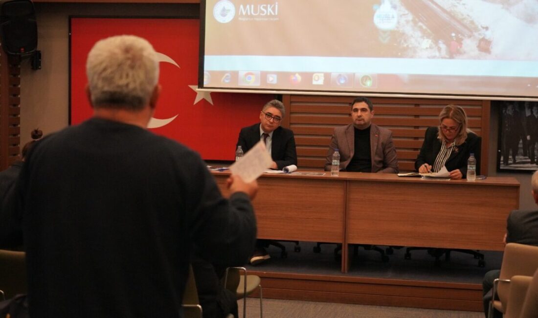 MUĞLA (AA) – Muğla Su ve Kanalizasyon İdaresi (MUSKİ) Genel
