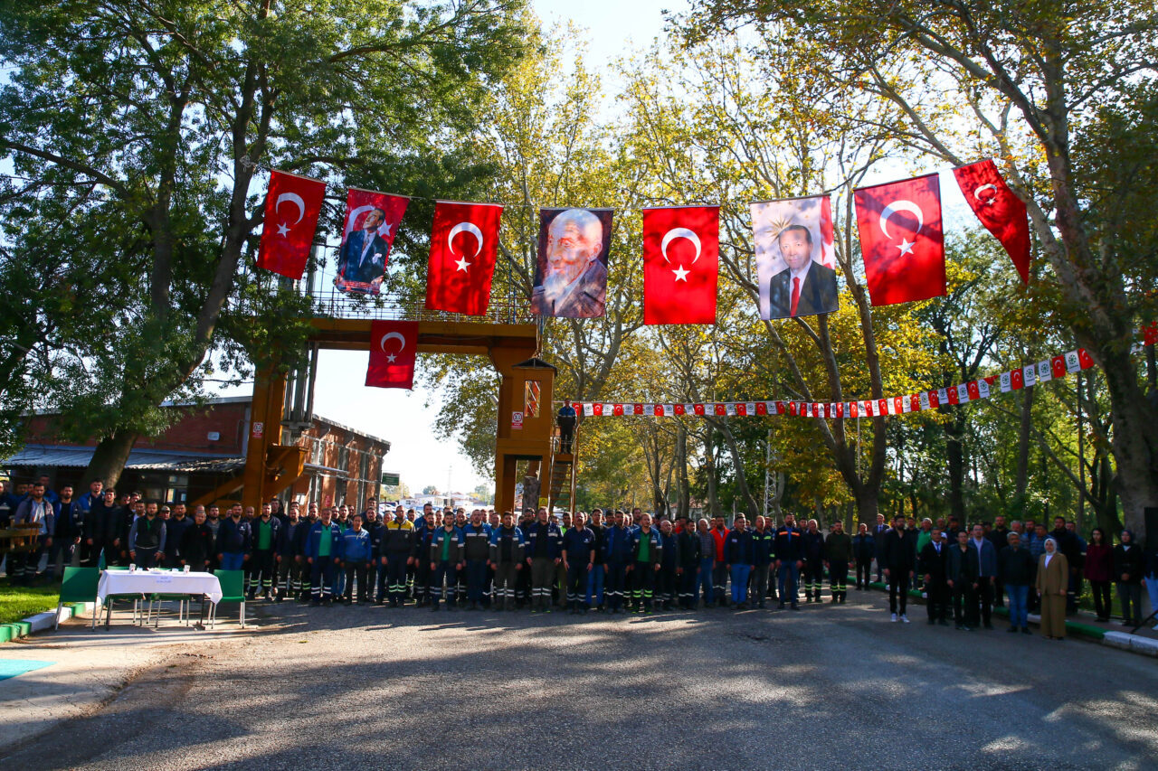 UŞAK (AA) – Nuri Şeker Uşak Şeker Fabrikası, 100. üretim