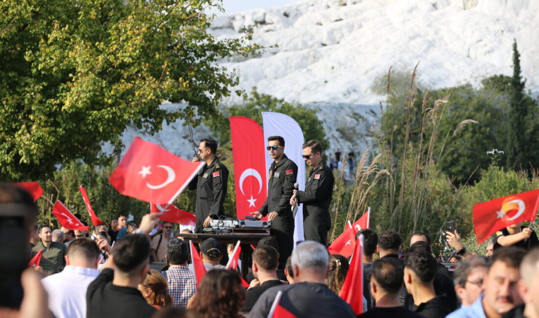 DENİZLİ (AA) – Türk Hava Kuvvetlerinin akrobasi timi SOLOTÜRK, UNESCO
