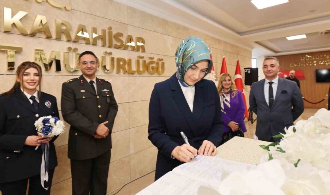 Afyonkarahisar Valisi Doç. Dr. Kübra Güran Yiğitbaşı, evliliğe adım atan