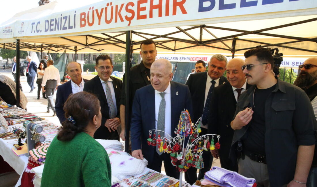 DENİZLİ (AA) – Zafer Partisi Genel Başkanı Ümit Özdağ, Denizli'de