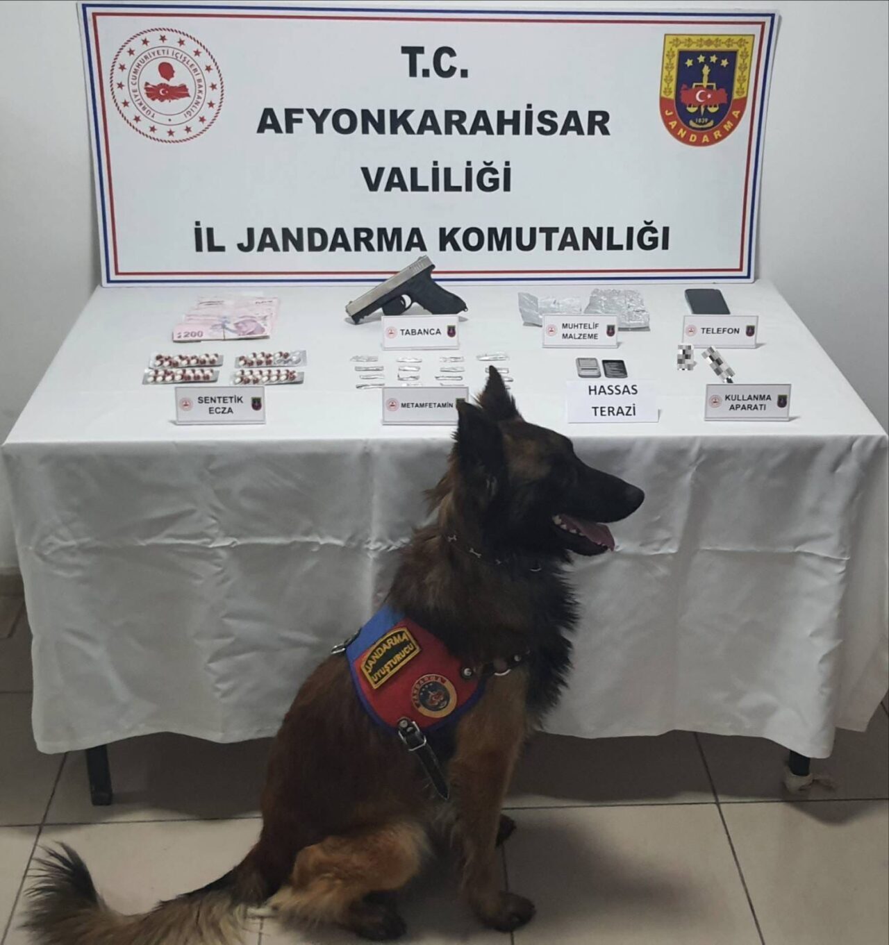 AFYONKARAHİSAR (AA) – Afyonkarahisar'da düzenlenen uyuşturucu operasyonunda yakalanan zanlı tutuklandı.
